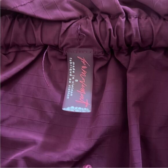 Free People FP Movement Off The Grid Utility Shorts Acai Purple Size S - Picture 6 of 9